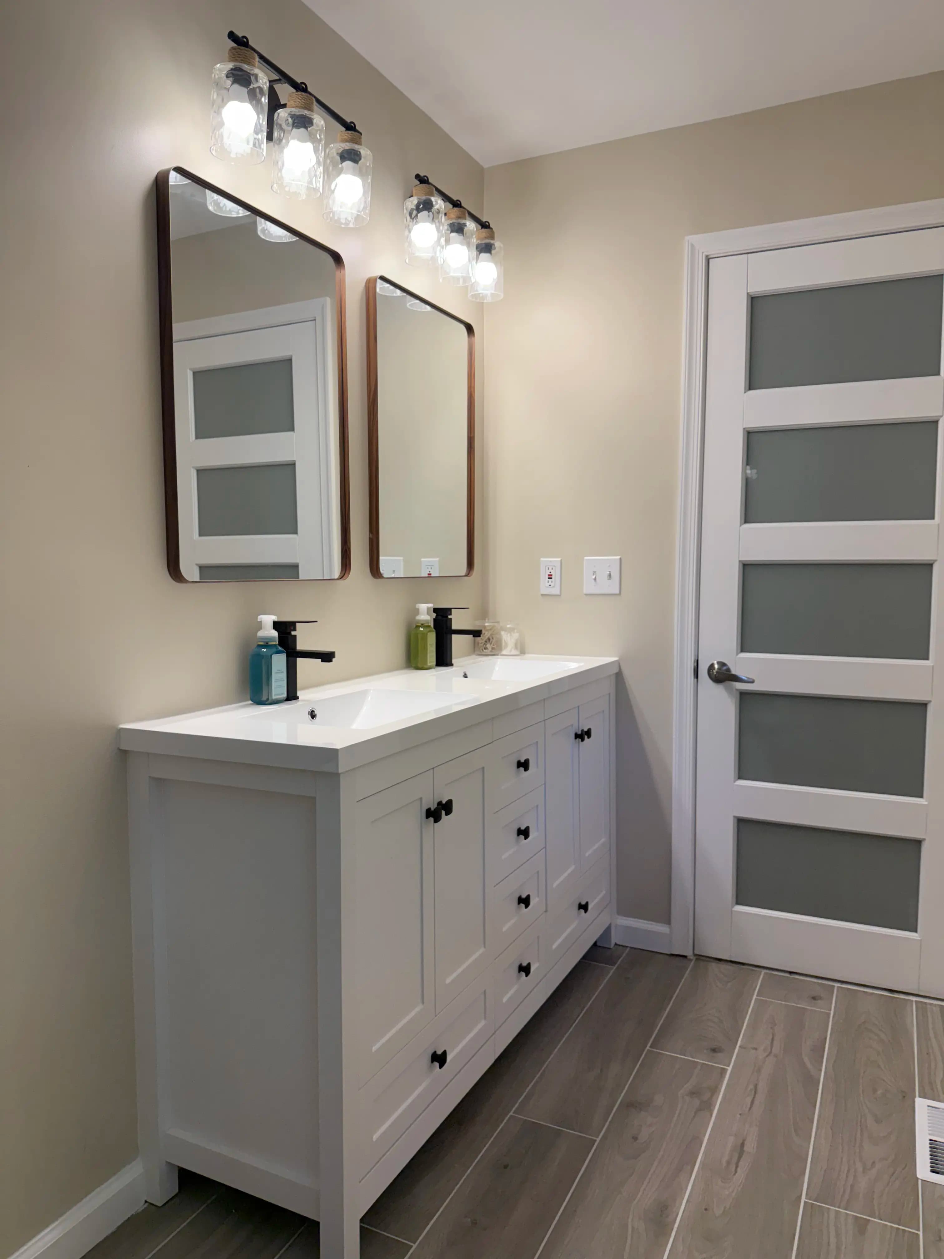 Bathroom project showcase