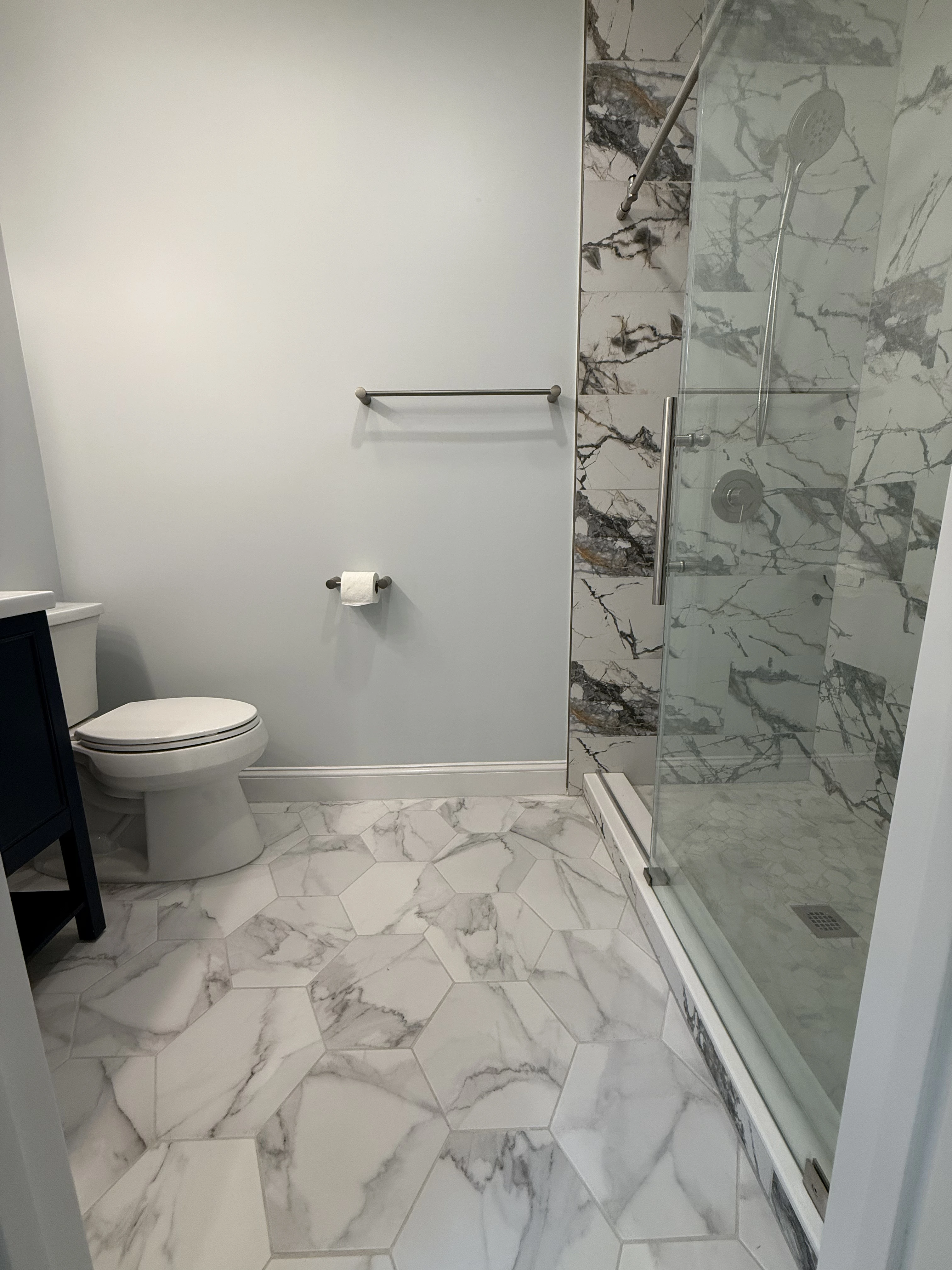 Bathroom remodeling example